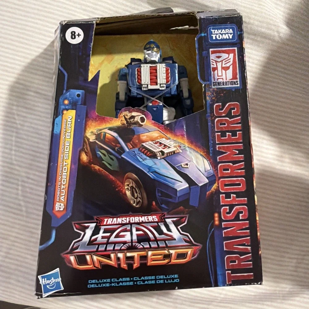 Transformers Legacy United Autobot Side Burn Deluxe Class Figure New